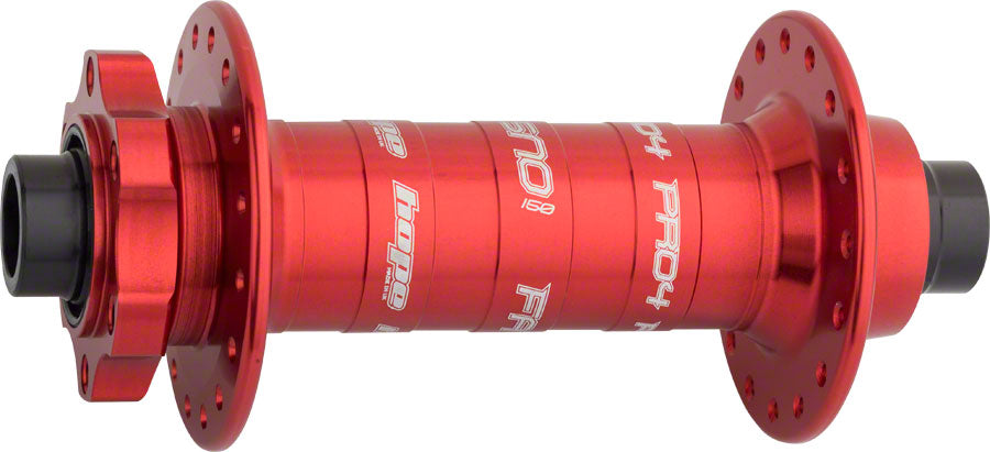 Hope Pro 4 Front Hub - 15 x 150mm, 6-Bolt, Red, 32h