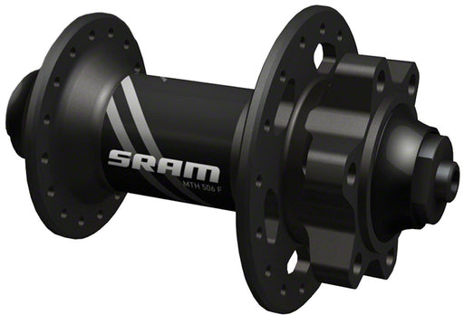 SRAM 506 Front Hub - QR x 100mm, 6-Bolt, Black, 32h