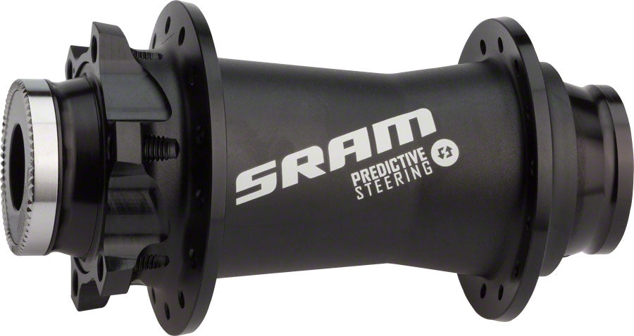 SRAM MTB Predictive Front Hub - Predictive Steering x 110mm 6-Bolt Black 28h