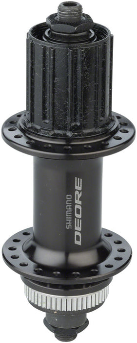 Shimano Deore M6000 Rear Hub - QR x 135mm, Center-Lock, HG10, Black, 36H