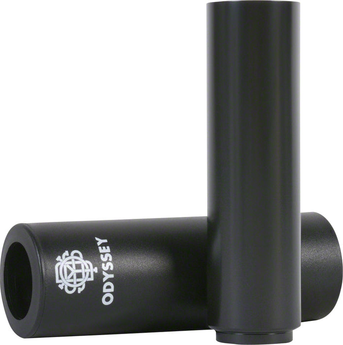 Odyssey Graduate PC Peg - 5", Cro-Mo core, Plastic Sleeve, Single with 3/8" Adapter, Black