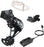 SRAM X01 Eagle AXS Upgrade Kit - Rear Derailleur for 52t Max, Battery, Eagle AXS Rocker Paddle Controller with Clamp, Charger/Cord, Lunar
