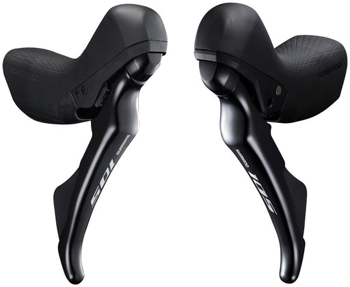 Shimano 105 ST-R7020 Hydraulic Brake/Shift Lever Set - Right and Left, 2x11-Speed, Black