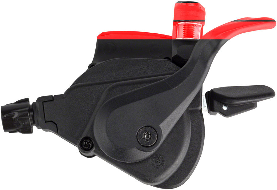 microSHIFT Mezzo Right Thumb-Tap Shifter, 7-Speed, Optical Gear Indicator, Compatible with Shimano Compatible