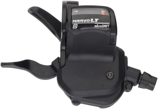 microSHIFT MarvoLT Right Trigger Shifter, 9-Speed, Steel Lever, Gear Indicator, Compatible with Shimano Compatible