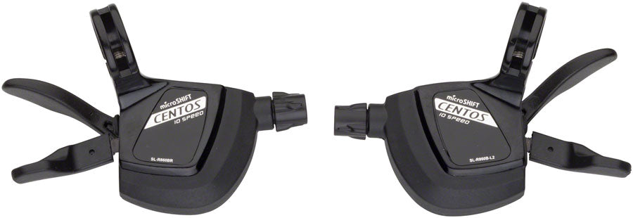 microSHIFT Centos Trigger Shifter Set, 10-Speed Road, Double, Compatible with Shimano Tiagra 4700 Compatible