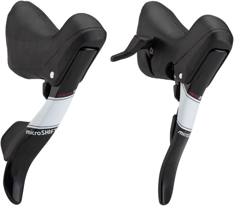microSHIFT Centos Drop Bar Shift Lever Set 2 x 11-Speed, Compatible with Shimano Compatible
