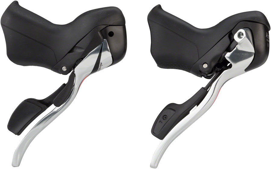 microSHIFT R10 Drop Bar Shift Lever Set 2 x 10 Speed, Short Reach, Compatible with Shimano Compatible