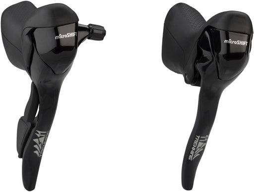 microSHIFT M110 Drop Bar Shift Lever Set 1 x 11-Speed, Compatible with Shimano DynaSys Compatible