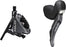 Shimano GRX ST-RX810 11-Speed Right Drop-Bar Shifter/Hydraulic Brake Lever with BR-RX810 Flat Mount Caliper, Pre-Bled 1700mm Hose