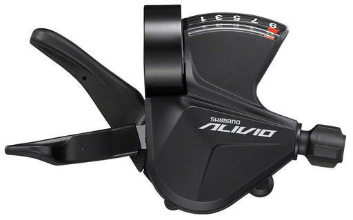 Shimano Alivio SL-M3100-R Shifter - Right, 9-Speed, RapidFire Plus, Optical Gear Display