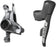 SRAM RED eTap AXS HRD Shift/Brake Lever and Hydraulic Disc Caliper - Right/Rear, Post Mount, 1800mm Hose, Black/Silver, D1