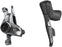 SRAM RED eTap AXS HRD Shift/Brake Lever and Hydraulic Disc Caliper - Left/Front, Post Mount, 950mm Hose, Black/Silver, D1