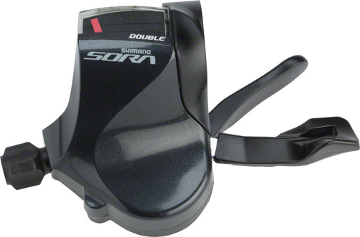 Shimano Sora SL-R3000 Double (2x) Left Flat Bar Road Shifter, only compatible with Sora R3000 2x front derailleur