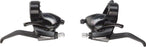 Shimano ST-EF41 3x7-Speed Brake/Shift Lever Set Black