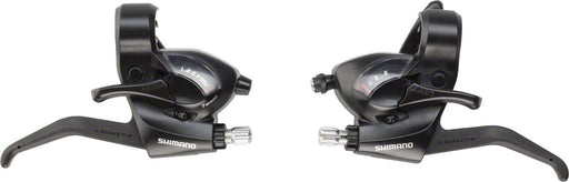 Shimano ST-EF41 3x7-Speed Brake/Shift Lever Set Black