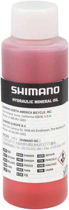 Shimano Mineral Oil Disc Brake Fluid, 100ml