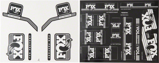 Fox Heritage Decal Kit for Forks and Shocks White 803-01-119