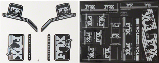 Fox Heritage Decal Kit for Forks and Shocks Chrome 803-01-120