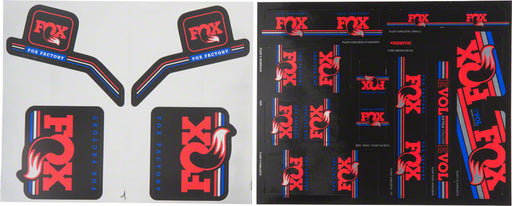 Fox Heritage Decal Kit for Forks and Shocks Red/White/Blue 803-01-122