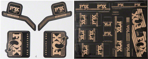 Fox Heritage Decal Kit for Forks and Shocks Wood 803-01-123