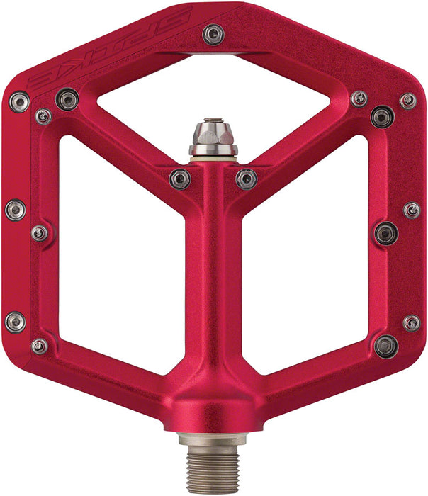 Spank Spike Pedals, Red