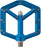 Spank Spike Pedals, Blue
