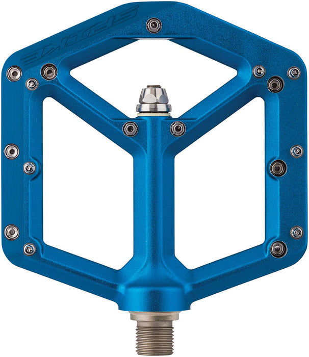 Spank Spike Pedals, Blue