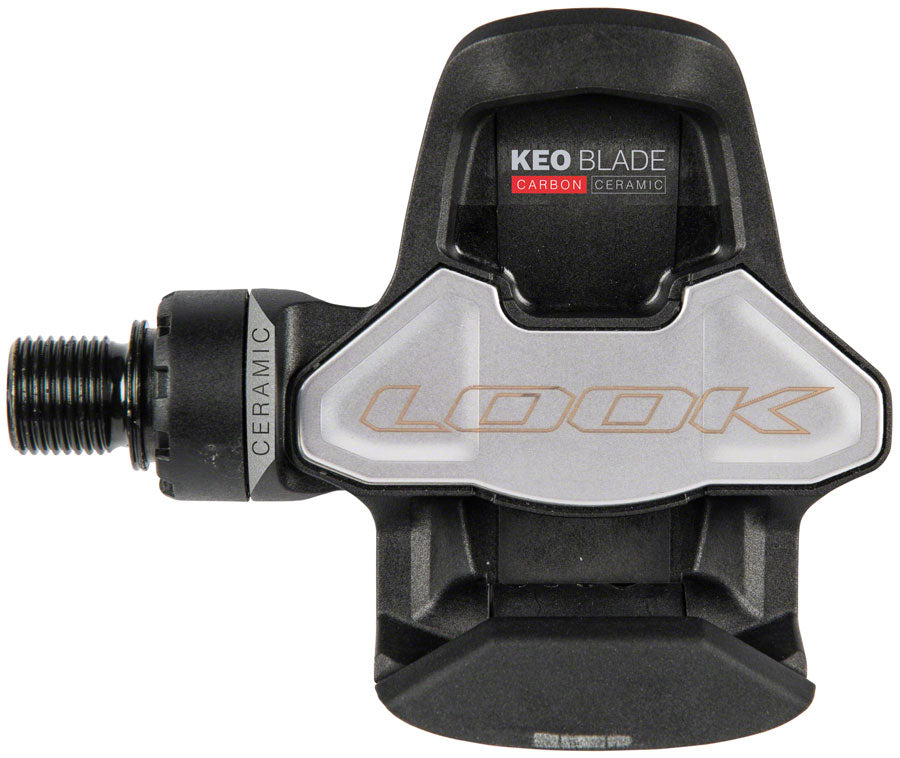 LOOK KEO BLADE CARBON CERAMIC Pedals - Single Sided Clipless, Chromoly, 9/16", Black