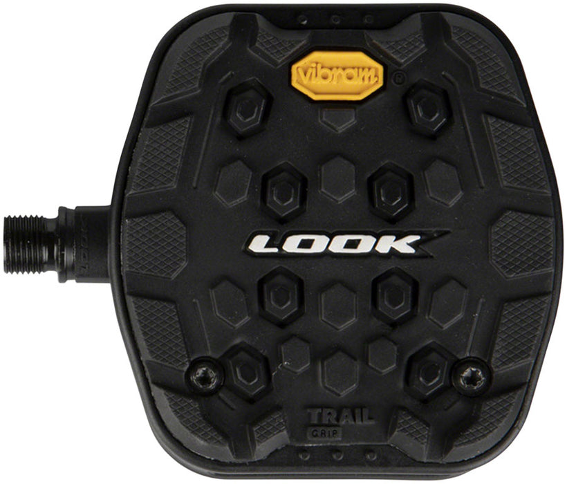 LOOK GEO TRAIL GRIP Pedals - Platform, Chromoly, 9/16, Black