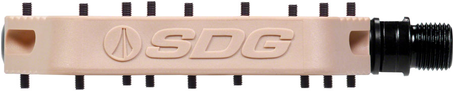 SDG Comp Pedals - Platform, Composite , 9/16" , Tan