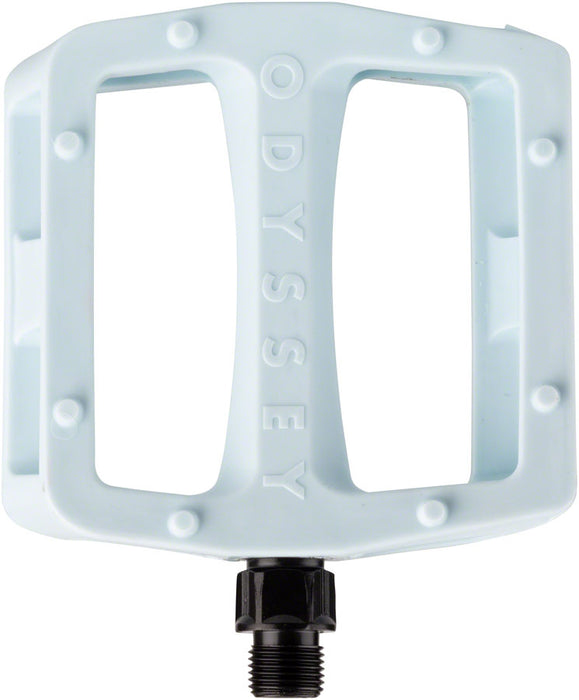Odyssey Grandstand V2 PC Pedals - Platform, Composite/Plastic, 9/16", Sky Blue