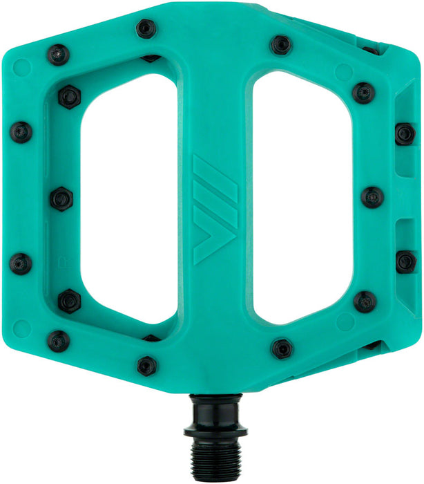 DMR V-11 Pedals, 9/16" - Turquoise