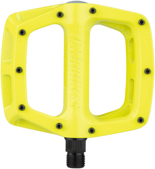 DMR V8 Pedals- Platform, Aluminum, 9/16", Lemon Lime