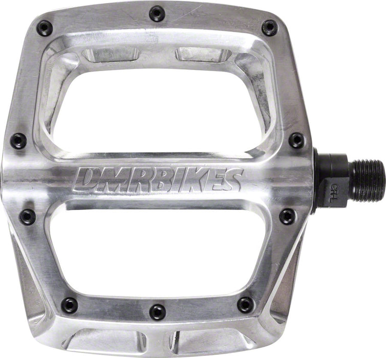 DMR V8 Pedals - Platform, Aluminum, 9/16", Polished Silver