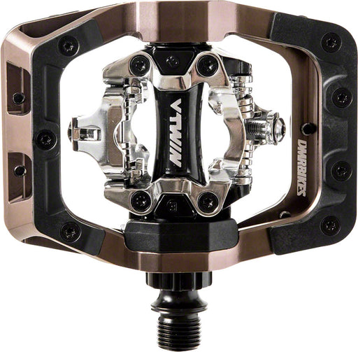 DMR V-Twin clipless pedals, nickel grey