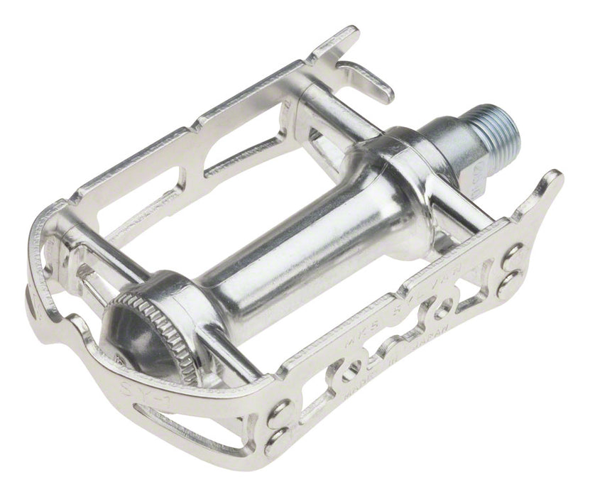 MKS Sylvan Road Pedals - Platform, Aluminum, 9/16", Silver