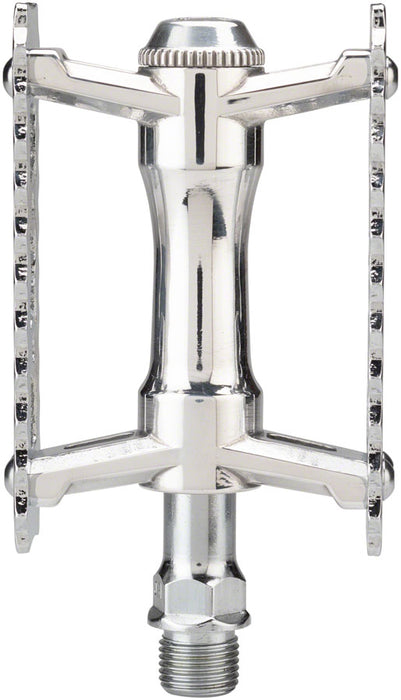 MKS Sylvan Touring Next Pedals - Platform, Aluminum, 9/16", Silver