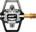 HT T1T Pedals - Dual Sided Clipless with Platform, Aluminum, 9/16", Black
