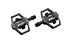 HT T1-SX BMX-SX Pedals - Dual Sided Clipless with Platform, Aluminum, 9/16", Stealth Black