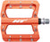 HT AN14A Nano Pedals - Platform, Aluminum, 9/16", Orange