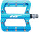 HT Components, AN14A, Nano, Platform Pedals, Body: Aluminum, Spindle: Cr-Mo, 9/16'', Blue, Pair