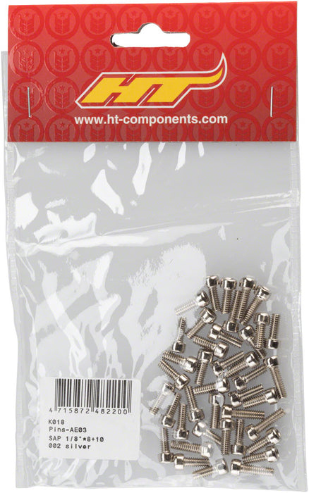 HT Components AE03 Pin Kit, Silver
