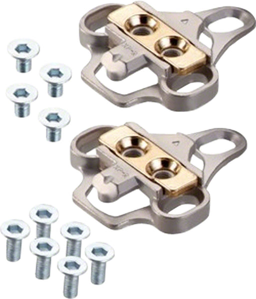 Xpedo XPR Adapter and Cleat Set for 3-hole mounting to 2-hole SPD style cleats: Compatible with Shimano Compatible, Silver