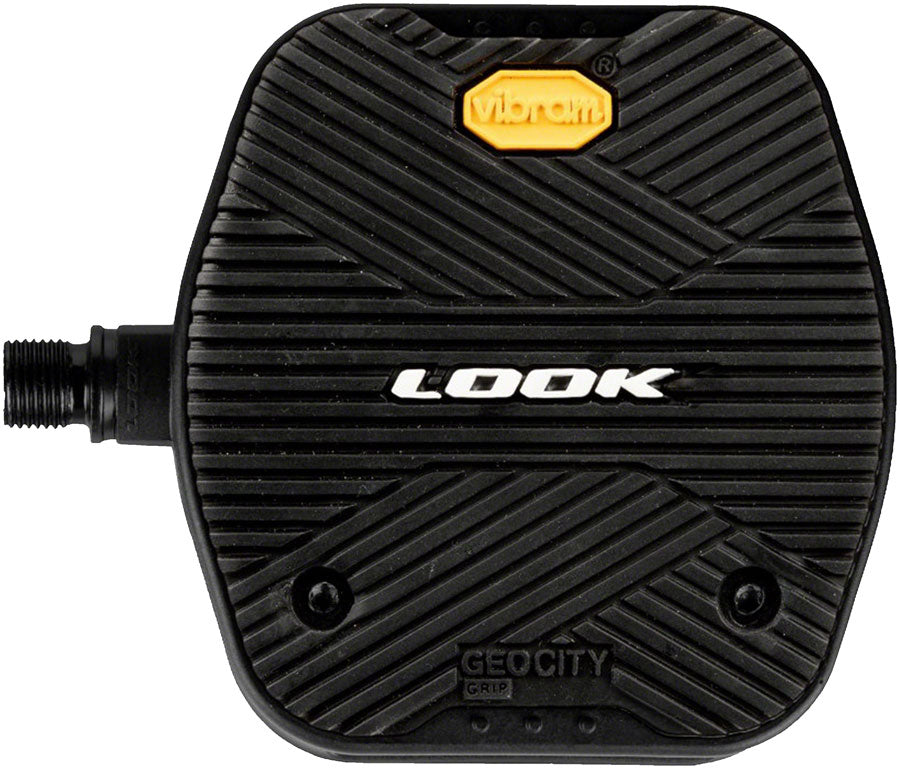 LOOK GeoCity Grip Pedals - Platform, 9/16", Black