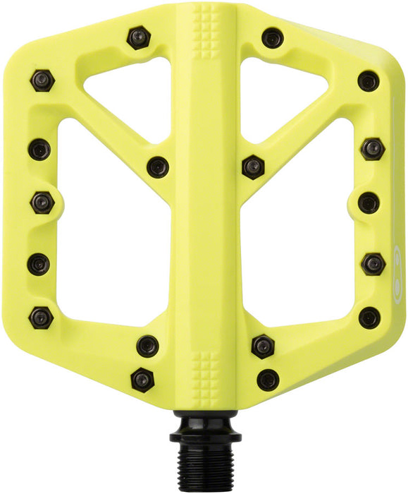 Crank Brothers Stamp 1 Large Platform Pedals, Citron