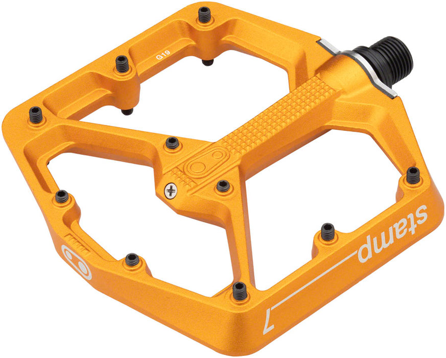 Crank Brothers Stamp 7 Large platform pedals, orange