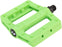 Fyxation Gates slim nylon platform pedals, green