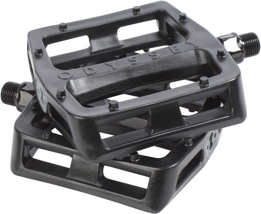 Odyssey Grandstand V2 PC Pedals - Platform, Composite/Plastic, 9/16", Black