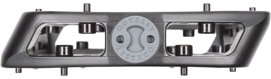 Odyssey Grandstand V2 Pedals - Platform, Aluminum, 9/16", Black